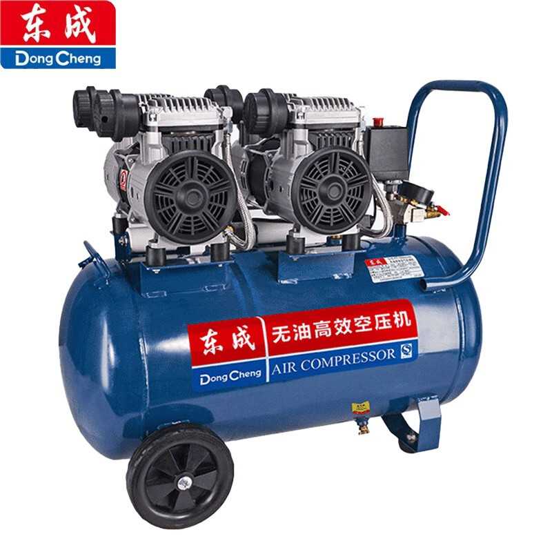 充气泵 东成/DONGCHENG Q1E-FF-1500x2/50 指针 单缸 电动